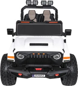 Elektrické autíčko Extreme Sport 4x4 biele