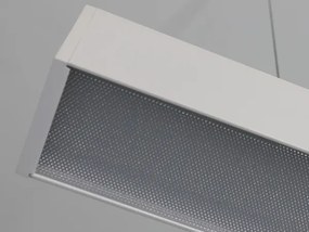 LED luster na lanku LED/55W/230V 3000/4000/6500K 120 cm biela