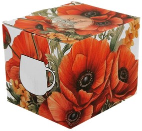 Porcelánový hrnček Poppies 430 ml