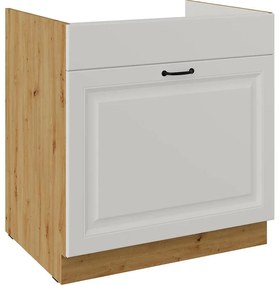 Kuchynská skrinka Stilo biely mat/artisan 80ZL 1S BB