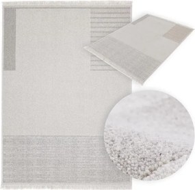 Koberec Agnella Noble Nizer svetlosivý strapce