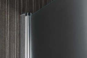 Aqualine Aqualine, PILOT otočné sprchové dvere 1000mm, sklo BRICK, PT100W
