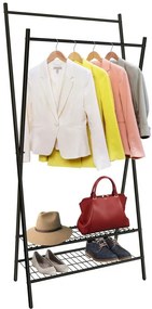 Vešiakový stojan XAVIER čierny