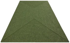 Koberec Hanse Home Braided Trenzado zelený