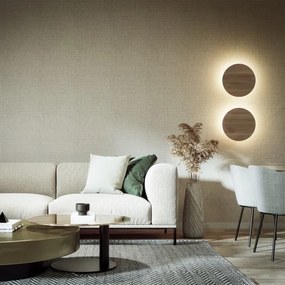 Nástenné svietidlo LUNA 4xG9/8W/230V pr. 40 cm hnedá