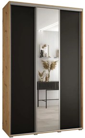 Skriňa 45 Canaris 3 170 artisan/čierna/silver