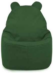 Kreslo pre deti Teddy tmavozelené