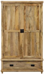 furniture-nabytek.cz - Drevená šatníková skriňa 120x60x200 z masívu mango