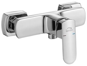 Laveo Calla, nástenná sprchová batéria 150mm, chróm, LAV-BAC_040D