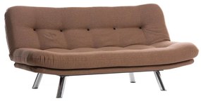 Dvojmiestná rozkladacia pohovka BINA svetlohnedá