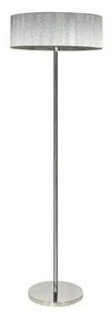 Stojacia lampa SOLO 3xE14/40W/230V šedá/lesklý chróm