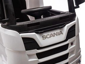 LEAN CARS Scania 500R HL698 White 4x4 Auto na batérie