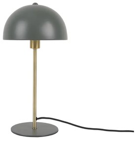 Zelená stolová lampa s detailmi v zlatej farbe Leitmotiv Bonnet