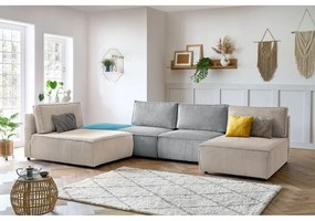 Menčestrová rohová pohovka (variabilná) Nihad modular – Bobochic Paris