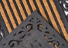 Hanse Home, Rohožka Panama 105936 - na von aj na doma, 45x75, hnedá, chodba / predsieň