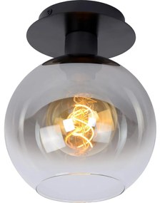 Lucide 74114/01/30 - Stropné svietidlo MARIUS 1xE27/40W/230V čierna