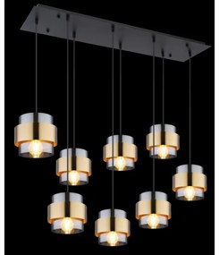 Globo 15560-8H - Luster na lanku MILLEY 8xE27/60W/230V