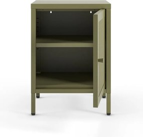Zelený nočný stolík Fayna – Marckeric