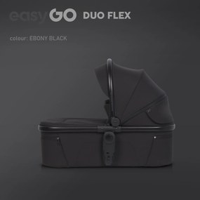 Športová vanička do kočíka EasyGo Duoflex Ebony Black