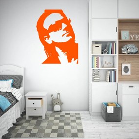 Veselá Stena Samolepka Bono Vox (U2) Farba: oranžová, Veľkosť: 40 x 31 cm