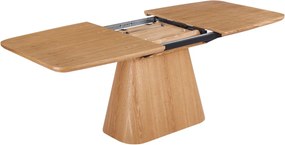 Vintino BERGAMO rozkladací jedálenský stôl 160-210x95 cm dub