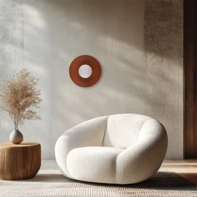 Nástenné svietidlo SLATE 1xG9/8W/230V pr. 28 cm tehlová