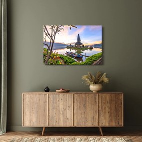 Obraz - Chrám Shaivite (90x60 cm)
