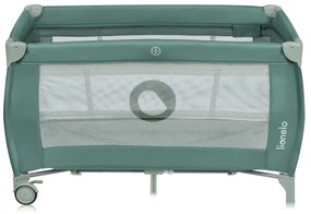 Lionelo - Cestovná postieľka STEFI PLUS Olivovo zelená
