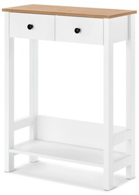 Konzolový stolík s 2 zásuvkami