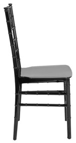 Mextra Svadobná stolička TIFFANY CHIAVARI II, 800 čierna