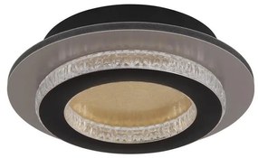 Globo 48042-12G - LED stropné svietidlo JAYDEN LED/12W/230V, priemer 20 cm, čierne