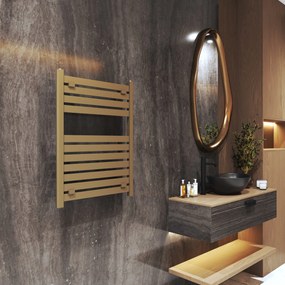 Gamma Artic, vykurovacie teleso 600x800 mm, 382 W, zlatá matná, GMA-ARCT-8060-GD