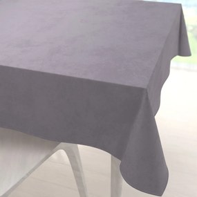 Biante Veľký zamatový štvorcový obrus Velvet Prémium SVP-013 Sivý 210x210 cm