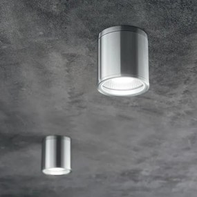 Ideal Lux - Vonkajšie bodové svietidlo GUN 1xGU10/28W/230V pr. 11 cm IP55 šedá