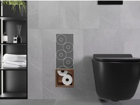 Mexen X-Wall-B, zapustený zásobník na WC papier, medená matná - 19C5