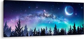 Obraz - Mliečna dráha (120x50 cm)