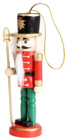 Závesná vianočná dekorácia NUTCRACKER luskáčik 836065 (3 ks)