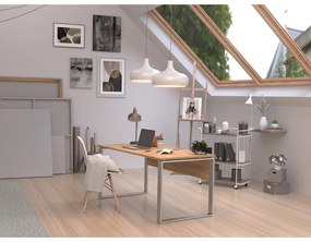 Pracovný stôl v dekore duba 79x158 cm Altino – Germania