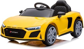 LEAN CARS Elektrické autíčko Audi R8 Lift A300 žlté
