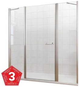 Sprchové dvere Lily 120x195 chróm