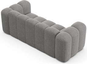 Sivá ženilková pohovka 200 cm Lupine – Micadoni