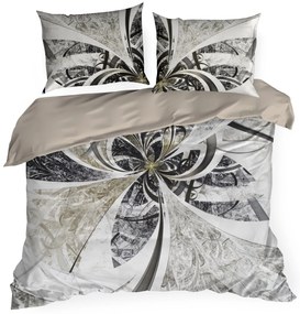 MAKOSATÉNOVÉ OBLIEČKY EVA MINGE STELIA 200X220 CM, 2 KS 70X80 CM VZOROVANÉ
