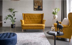 Žltá pohovka 150 cm Aros – ELTAP