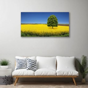 Obraz Canvas Lúka strom príroda pole 100x50 cm