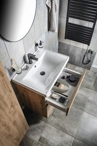 Aqualine Aqualine, ALTAIR umývadlová skrinka 67x60x45cm, dub emporio, AI370