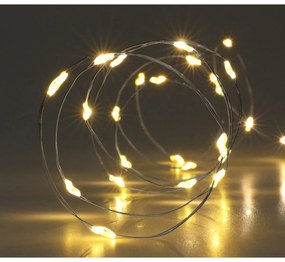 Světelný LED řetěz Robinson 395 cm teplý bílý