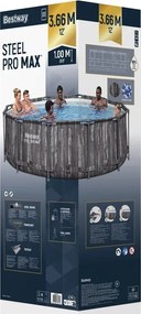 Bazén Bestway Frame 366 x 100cm 8v1 5614X