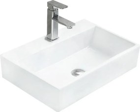 Mexen Paula umiestnené umývadlo 53 x 36 cm, biele - 21935300