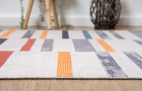 My Flair, Kusový koberec Grace CA30019 grau – na von aj na doma, 160x230, viacfarebná, chodba / predsieň