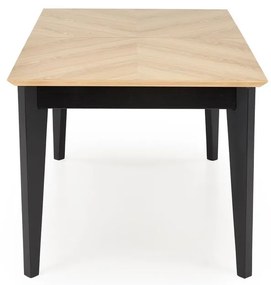 Rozkladací jedálenský stôl Edmondo II 160/240 cm dub prírodný/buk